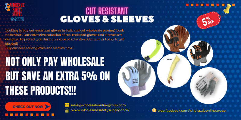 Cut-Resistant Gloves & Sleeves